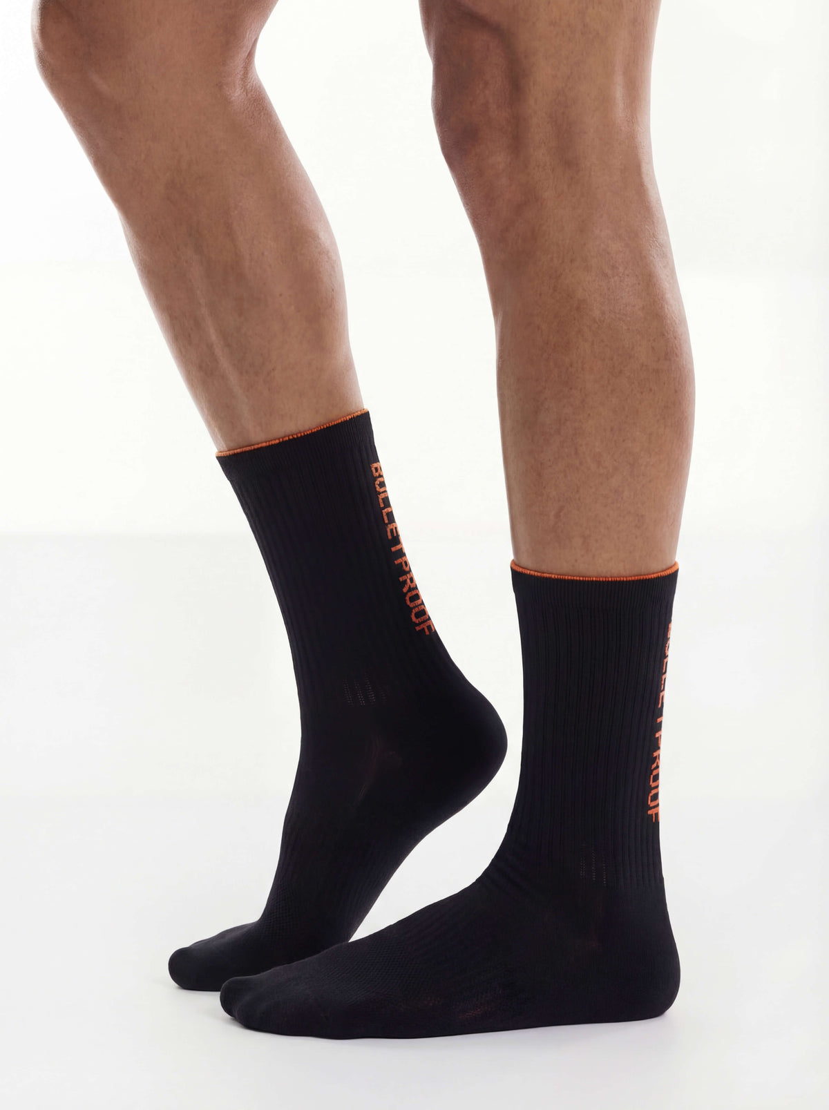 BLTPROOF - Black/Coral Red Socks 3 Pack LX3
