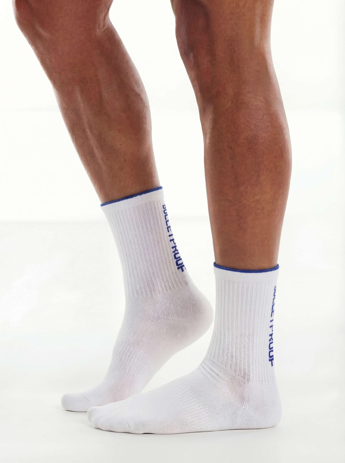 BLTPROOF - White/Blue Socks 3 Pack LX3
