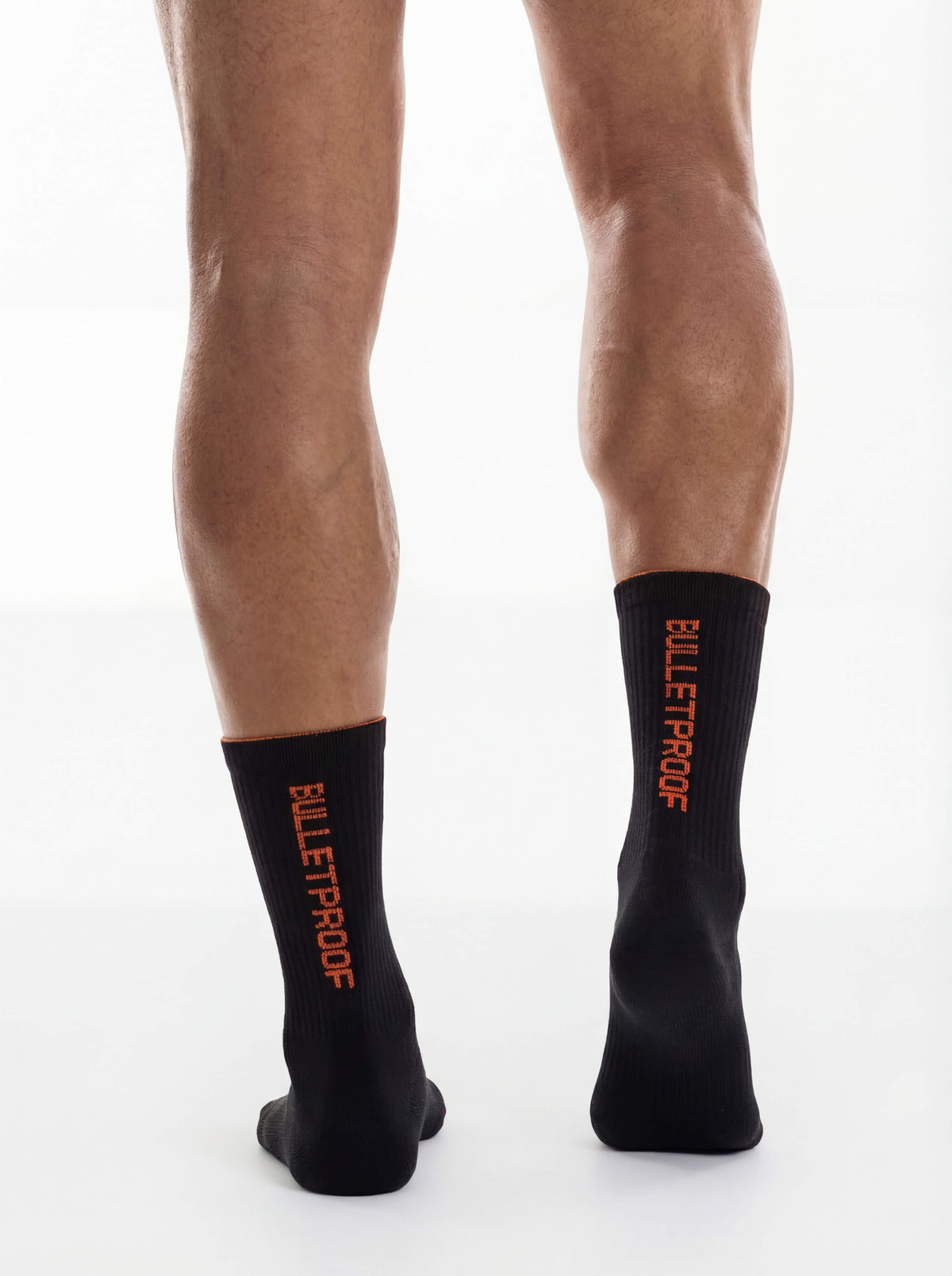 BLTPROOF - Black/Coral Red Socks 3 Pack LX3