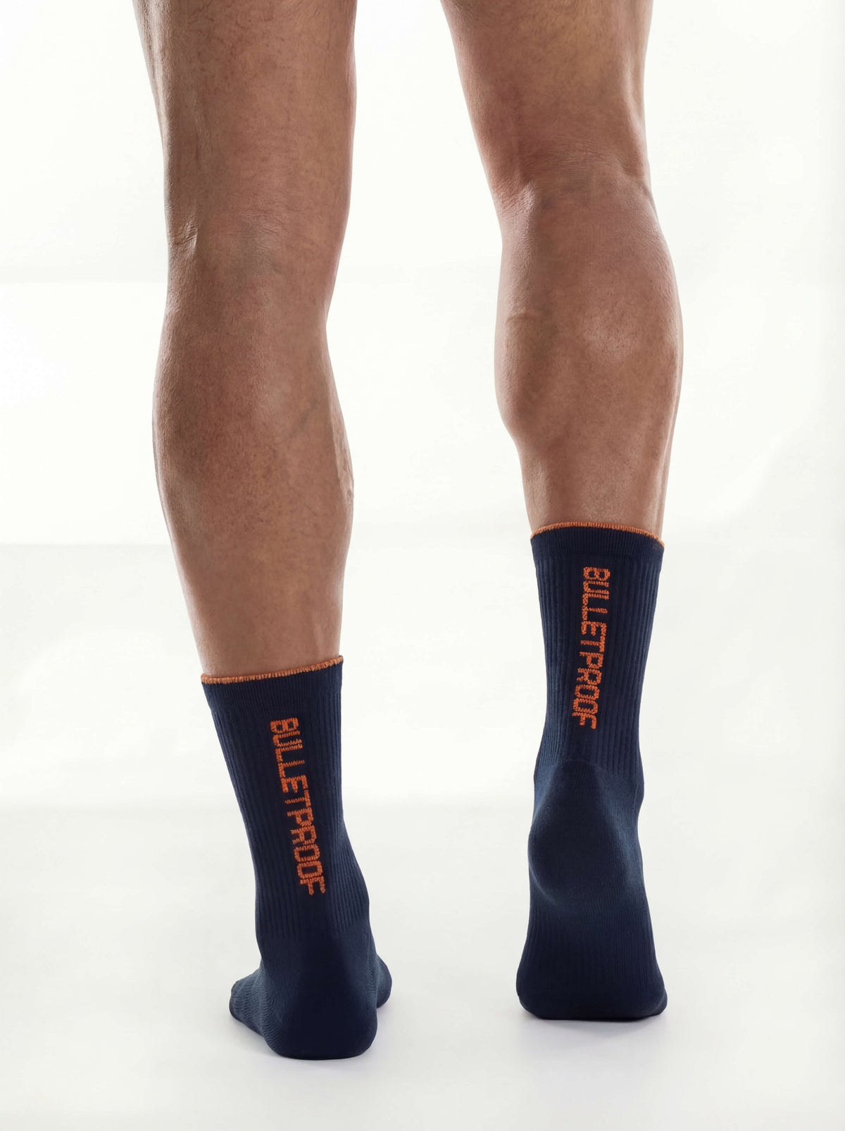 BLTPROOF - Navy Blue/Coral Red Socks 3 Pack LX3